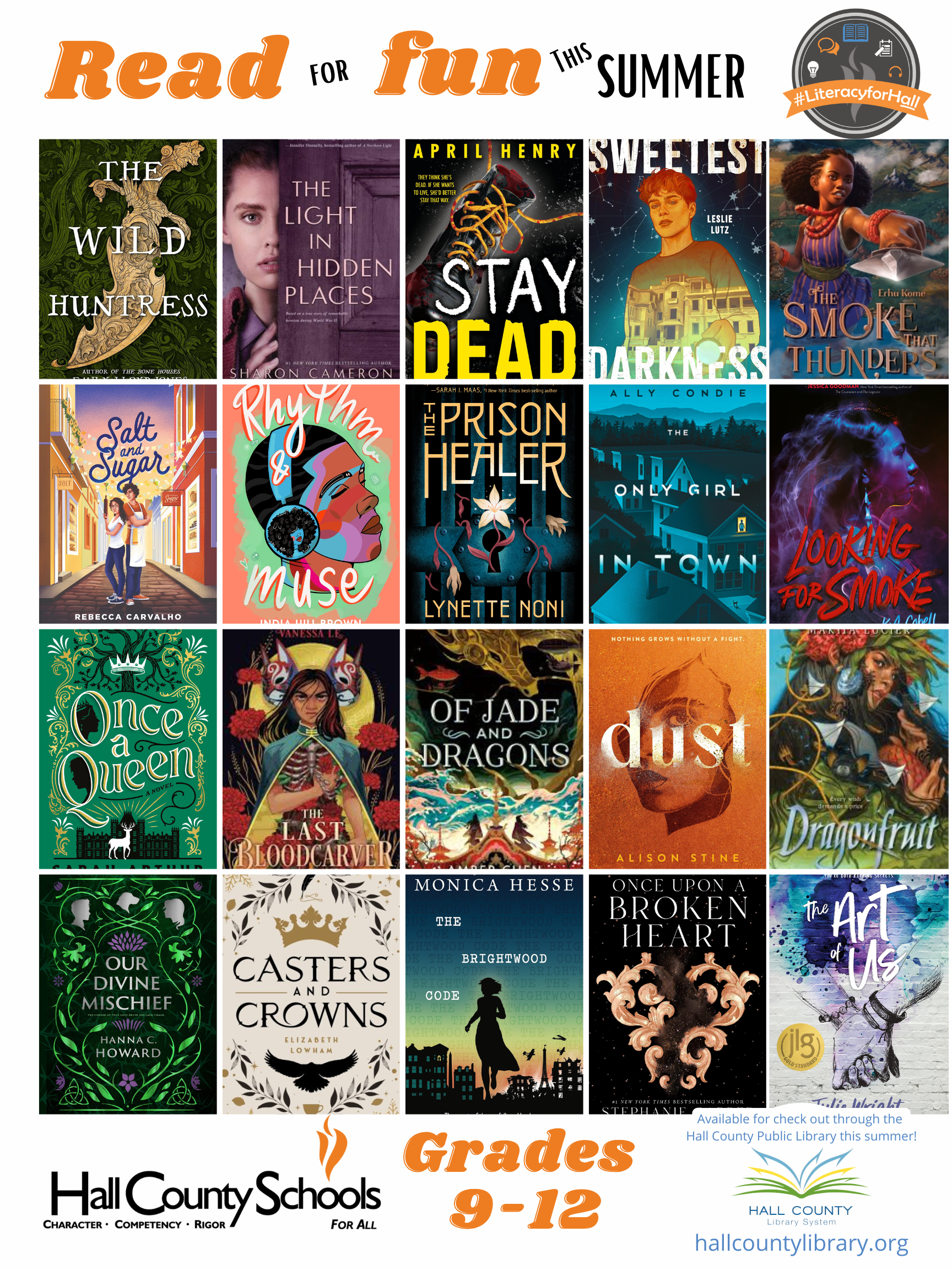 High School Summer Reading Suggestions