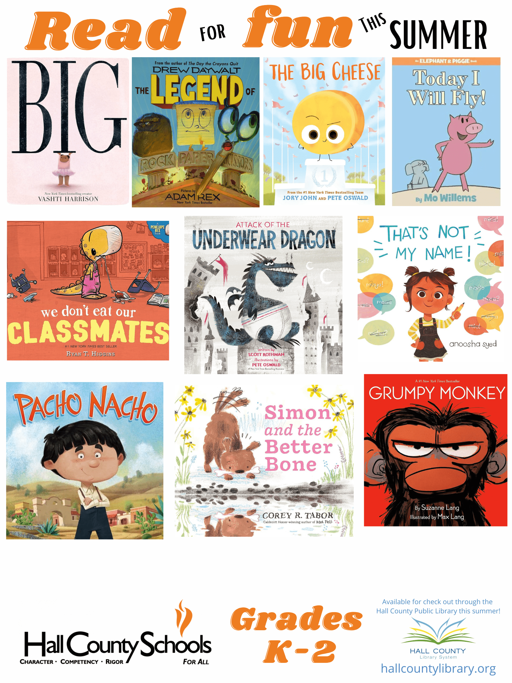 Picture book summer reading suggestions